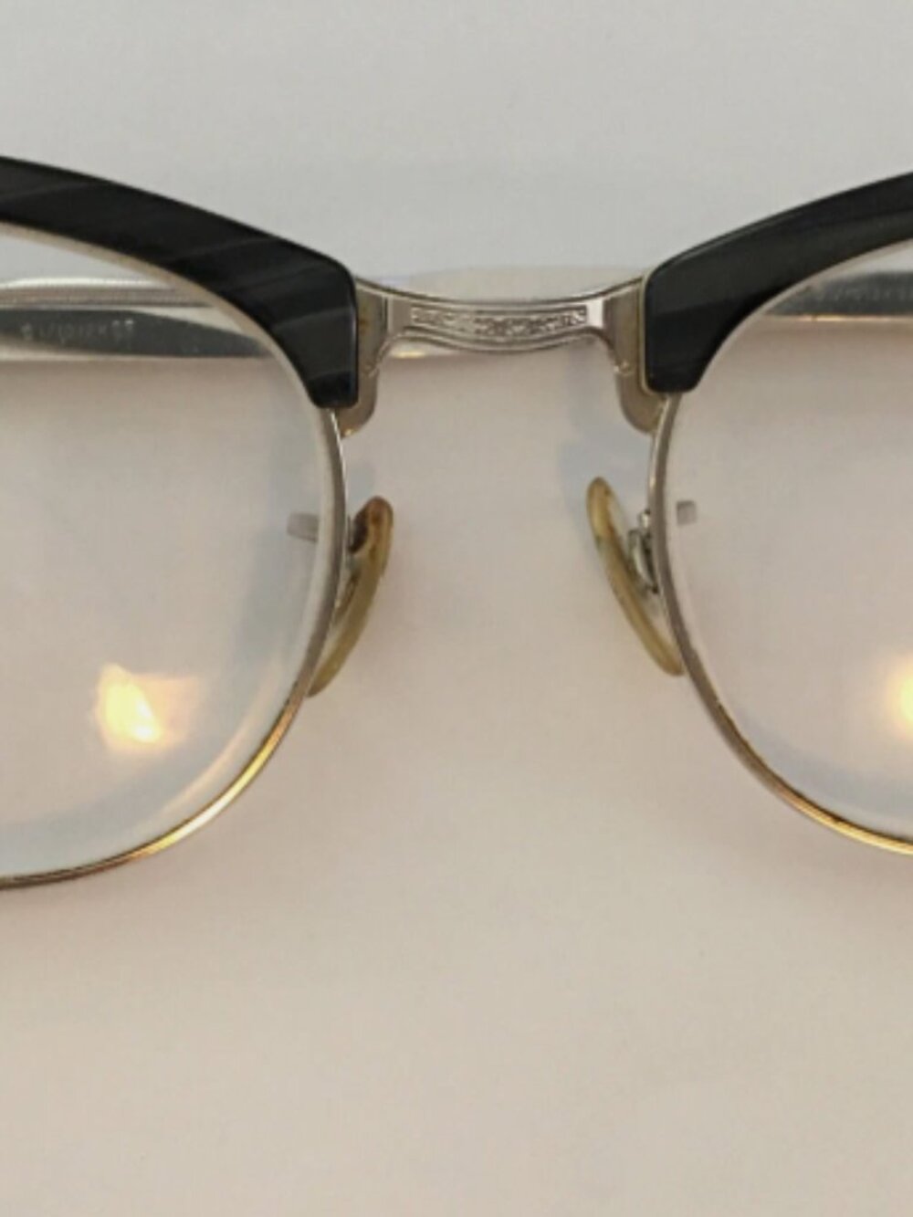 Vintage Mid Century SHURON 1/10 12 kt gf 20 6 1/4 LO glasses gold filled